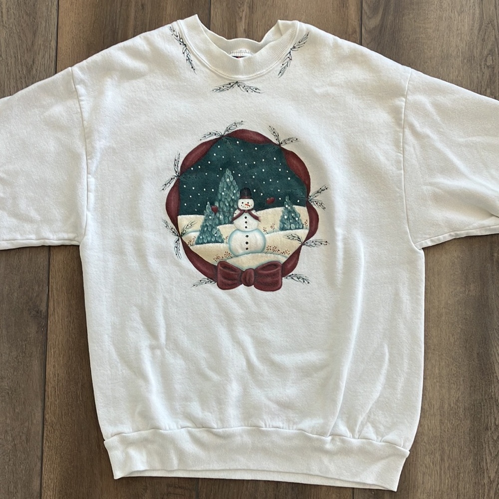 Snowman Christmas Sweatshirt